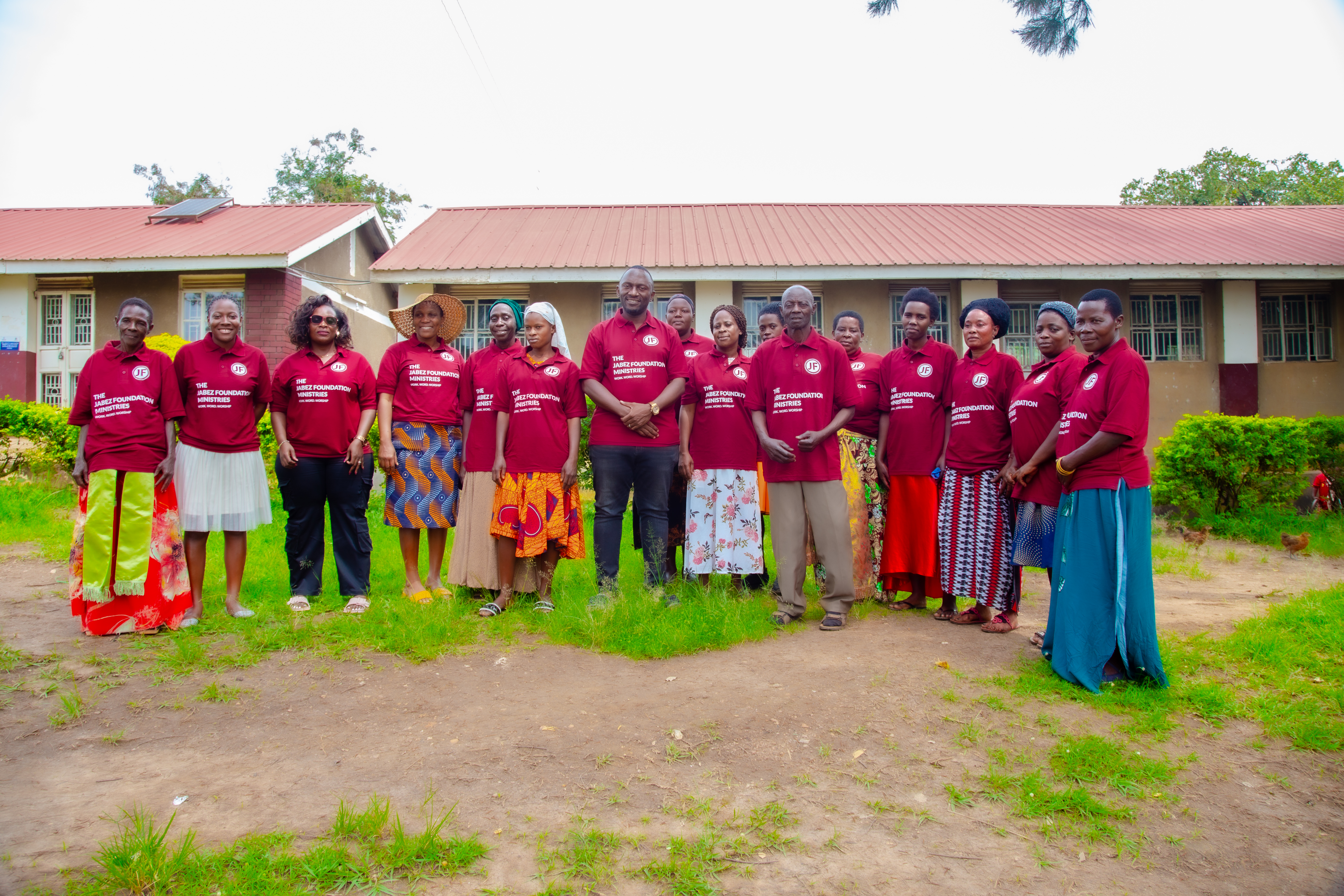 Masaka outreach scene